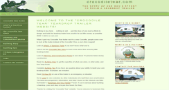 Desktop Screenshot of crocodiletear.com
