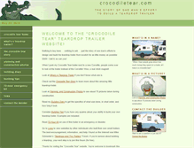 Tablet Screenshot of crocodiletear.com